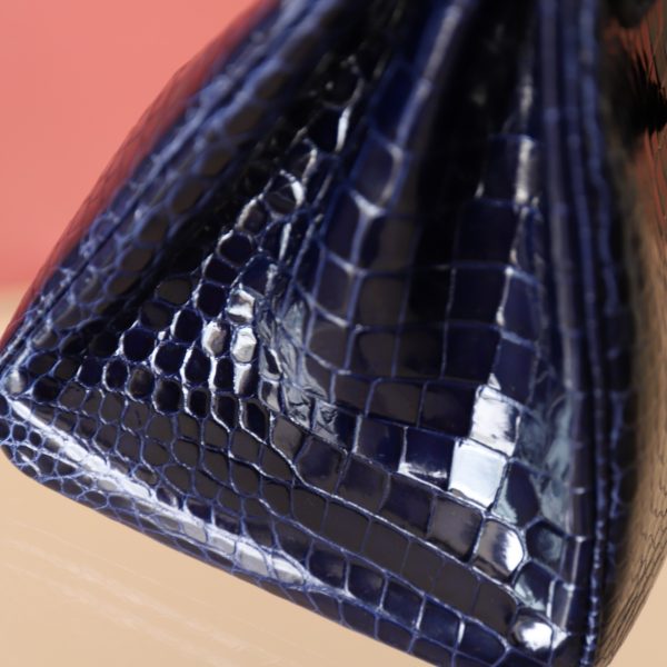 BK30 Deep Blue Shiny Porosus GHW - BK