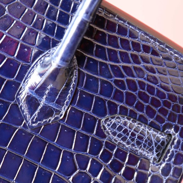 BK30 Deep Blue Shiny Porosus GHW - BK
