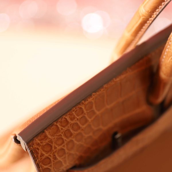 BK30 Touch Gold Matte Niloticus And Togo Leather PHW - BK