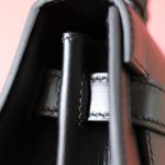 Kelly 28 Black Box Leather Black Hardware