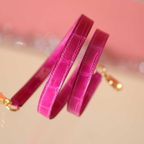 Kelly 28 Black Box Leather And  Rose Sheherazade Niloticus GHW