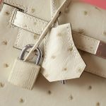 Kelly 25 Parchemin Ostrich PHW