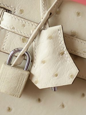 Kelly 25 Parchemin Ostrich PHW