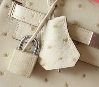 Kelly 25 Parchemin Ostrich PHW