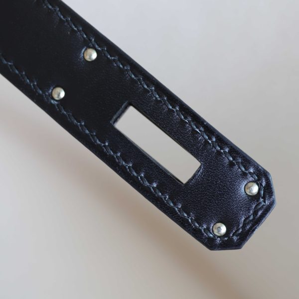 BK30 Noir Box Leather Black Hardware - BK