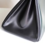 BK30 Noir Box Leather Black Hardware - BK