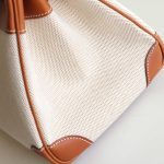 BK30 Fauve Barenia And Toile Canvas PHW - BK