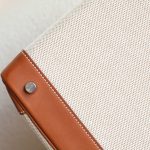 BK30 Fauve Barenia And Toile Canvas PHW - BK
