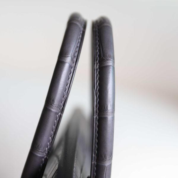 BK25 Graphite Matte Alligator PHW - BK