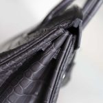 BK25 Graphite Matte Alligator PHW - BK