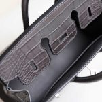 BK25 Graphite Matte Alligator PHW - BK