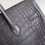 BK25 Graphite Matte Alligator PHW - BK