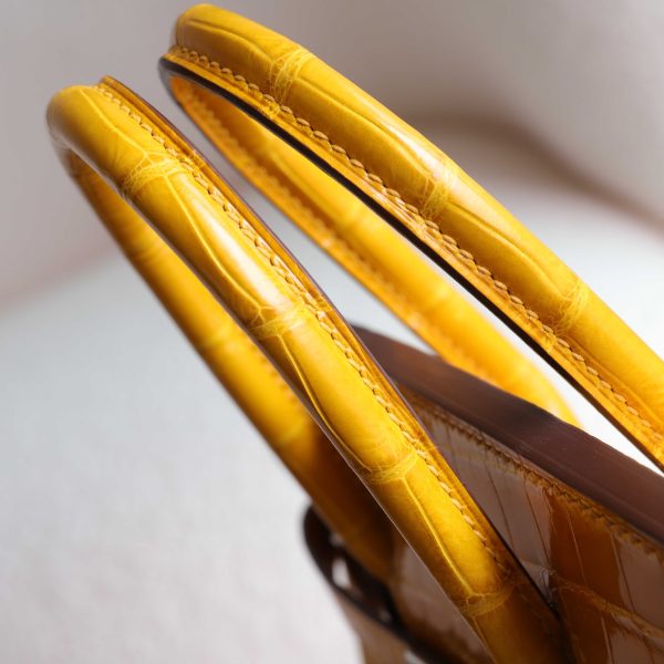 BK25 Touch Ambre Shiny Niloticus And Togo Leather PHW - BK