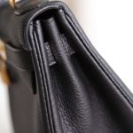 Kelly 28 Noir Togo GHW