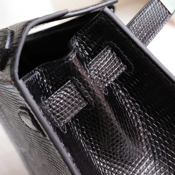 Kelly 28 Noir Lizard PHW