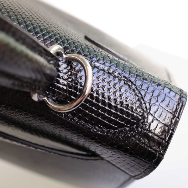 Kelly 28 Noir Lizard PHW
