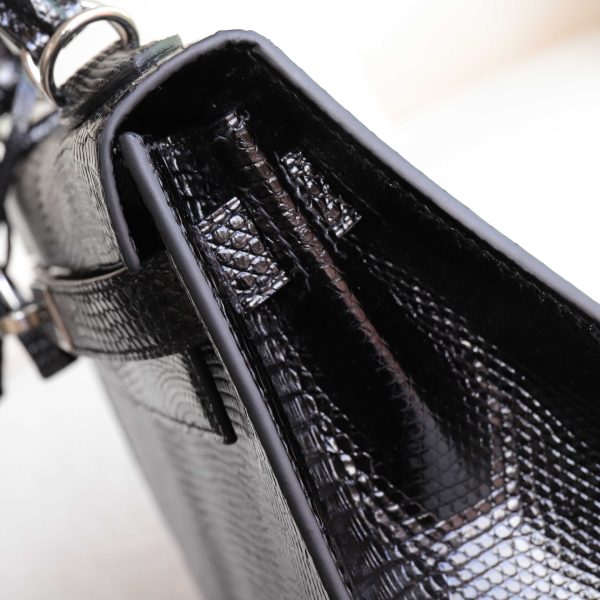 Kelly 28 Noir Lizard PHW