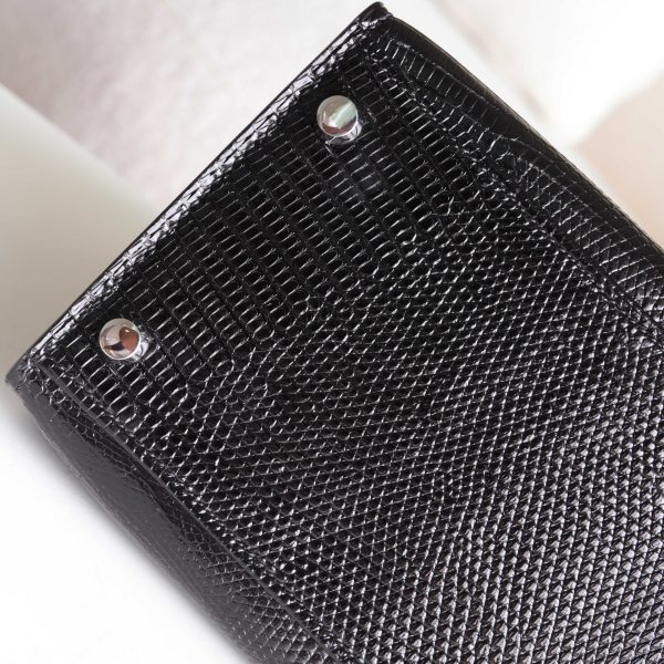 Kelly 28 Noir Lizard PHW