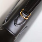 Kelly 25 Noir Box Leather GHW
