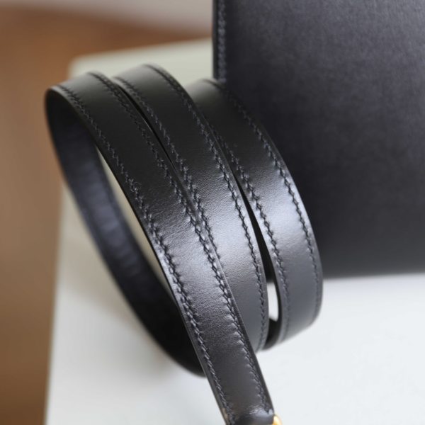 Kelly 25 Noir Box Leather GHW