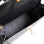 Kelly 25 Noir Box Leather GHW