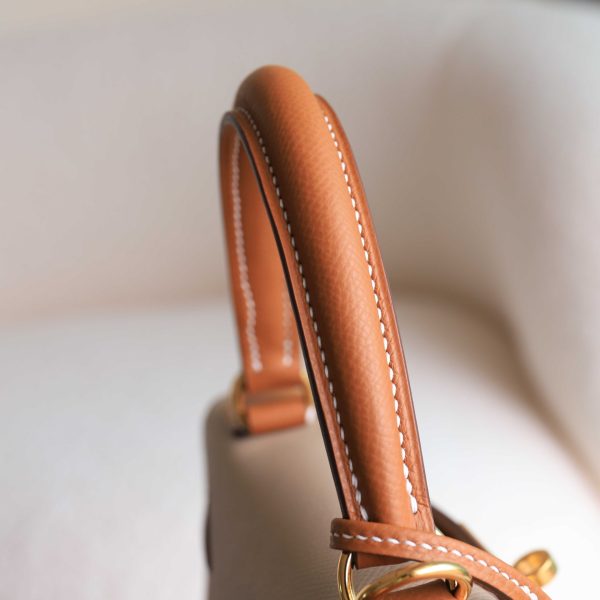 Kelly 25 Trench And Gold Epsom GHW