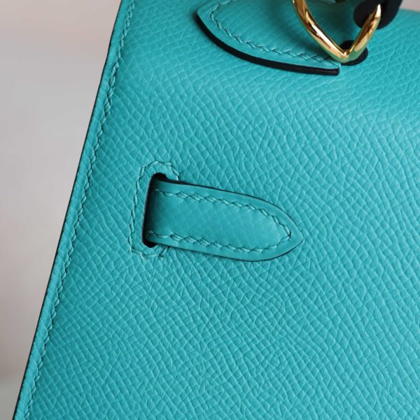 Kelly 25 Vert Veronese Epsom GHW