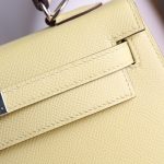 Kelly 25 Jaune Poussin Epsom PHW