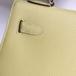 Kelly 25 Jaune Poussin Epsom PHW