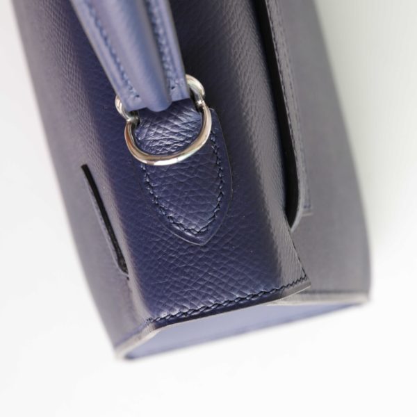 Kelly 25 Blue Indogo Epsom PHW