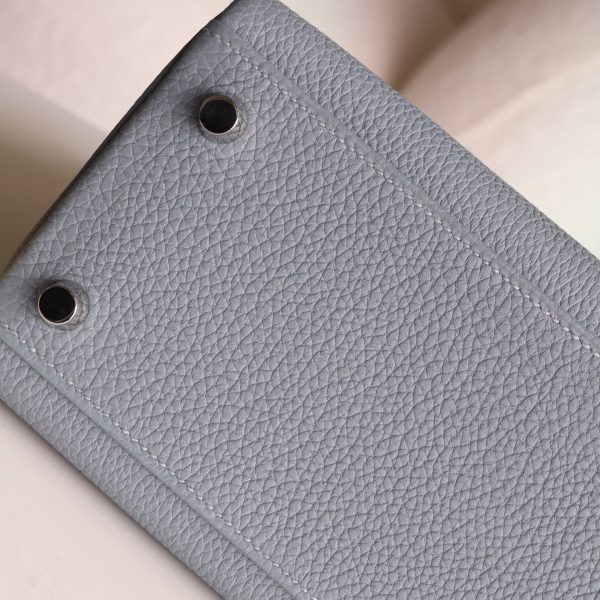 Kelly 25 Blue Lin Togo PHW