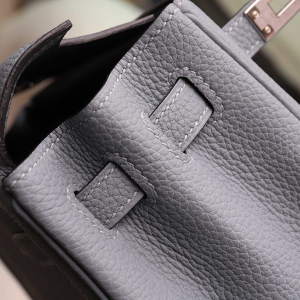 Kelly 25 Blue Lin Togo PHW