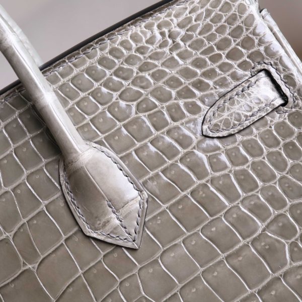 BK25 Gris Tourterelle Shiny Porosus PHW - BK