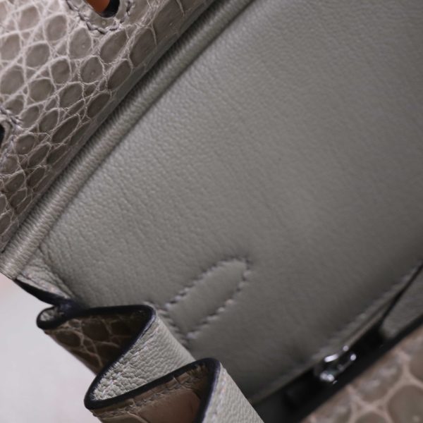 BK25 Gris Tourterelle Shiny Porosus PHW - BK