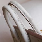 BK25 Pearl Grey Ostrich GHW - BK