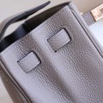 Kelly 25 Gris Asphalt Togo Rose Gold Hardware