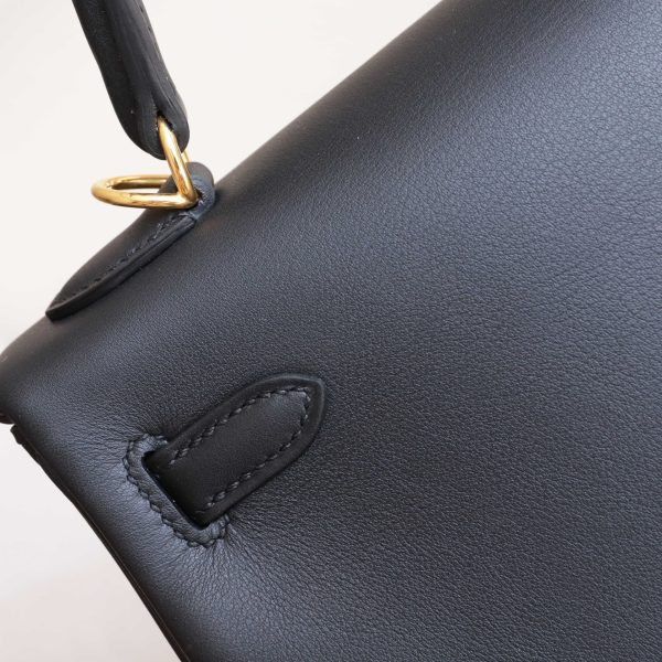Kelly 25 Noir Swift GHW