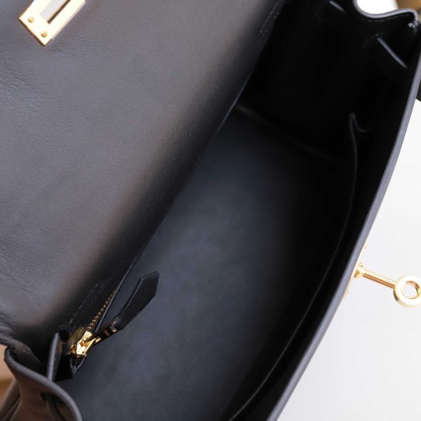 Kelly 25 Noir Swift GHW