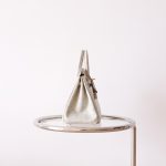 BK25 Pearl Grey Ostrich GHW - BK