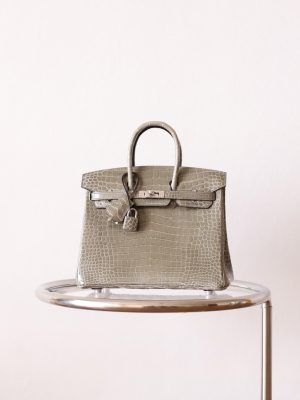 BK25 Gris Tourterelle Shiny Porosus PHW - BK