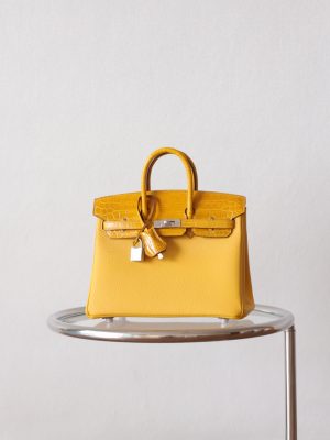 BK25 Touch Ambre Shiny Niloticus And Togo Leather PHW - BK