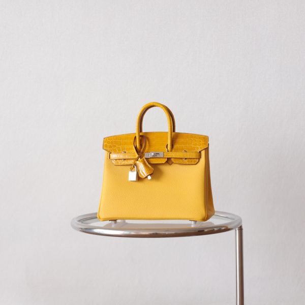 BK25 Touch Ambre Shiny Niloticus And Togo Leather PHW - BK