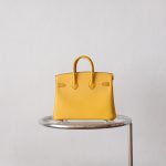 BK25 Touch Ambre Shiny Niloticus And Togo Leather PHW - BK