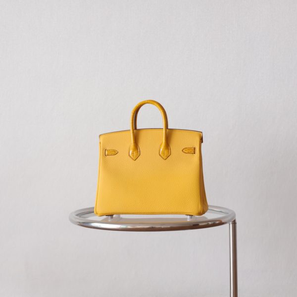 BK25 Touch Ambre Shiny Niloticus And Togo Leather PHW - BK