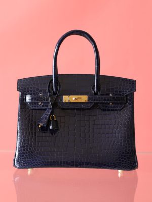 BK30 Deep Blue Shiny Porosus GHW - BK