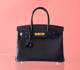 BK30 Deep Blue Shiny Porosus GHW - BK