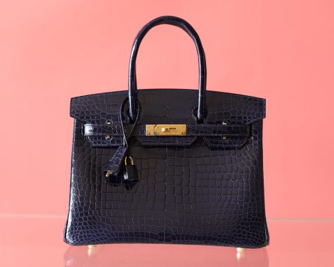 BK30 Deep Blue Shiny Porosus GHW - BK