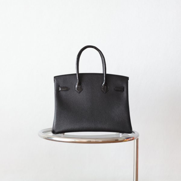 BK30 Touch Noir Shiny Niloticus And Chevre PHW - BK