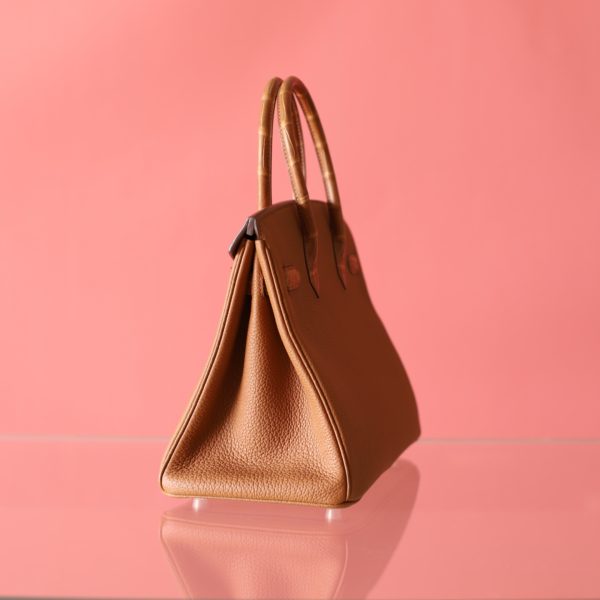 BK30 Touch Gold Matte Niloticus And Togo Leather PHW - BK