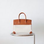 BK30 Fauve Barenia And Toile Canvas PHW - BK